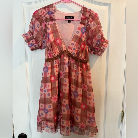 dELiA*s by Dolls Kill Personal Chill Pill Babydoll Dress
 size small - Picture 4 of 5